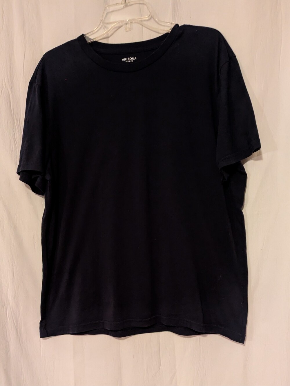 Arizona Jean Company Men's Black Short Sleeve Crew T-Shirt Size Large